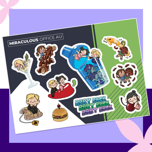 ML Office 🟆 Sticker Sheet
