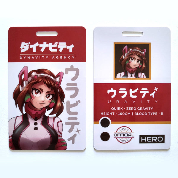 Bakugou & Uraraka ID Cards