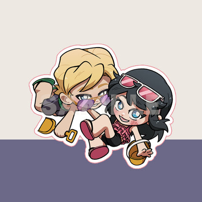 Office AU Beach Stickers
