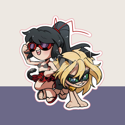 Office AU Beach Stickers
