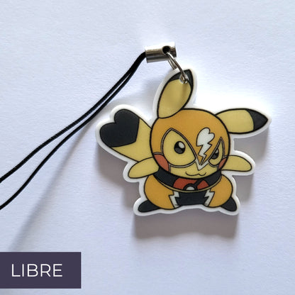 Cosplay Pikachu Phone Charm