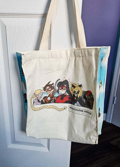 ML Office 🟆 Tote Bag with Zipper