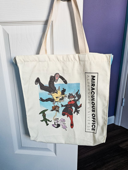 ML Office 🟆 Tote Bag with Zipper