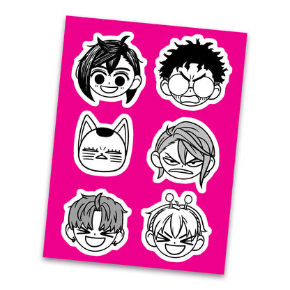 DDD 🟆 Sticker Sheet
